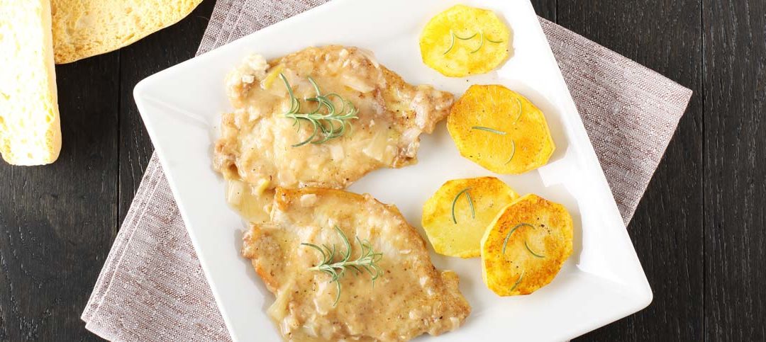 Scaloppine di vitello al vino bianco delicate e gustose