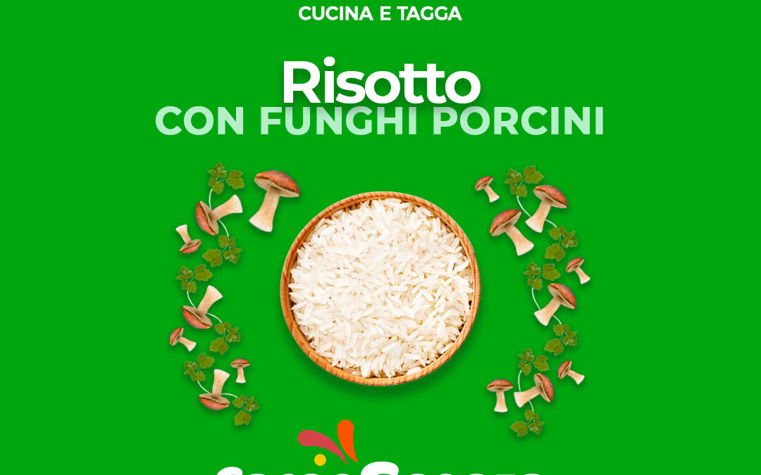 Risotto con funghi porcini